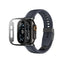 AmazingThing Radix FullGuard stiklas su dėklu Apple Watch Ultra 3 49 mm – juodas