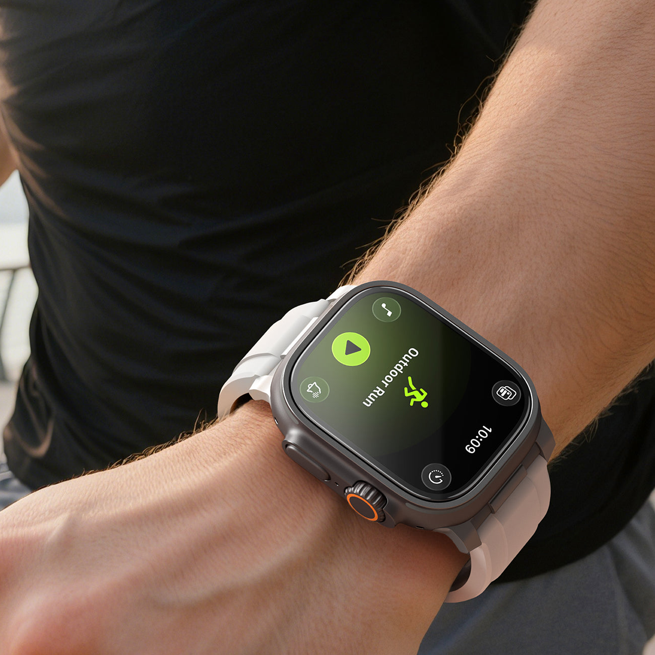 AmazingThing Radix grūdintas stiklas Apple Watch Ultra 3 49 mm