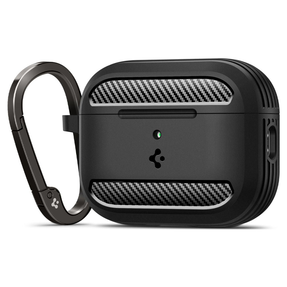 Spigen Rugged Armor dėklas AirPods 3 – juodas