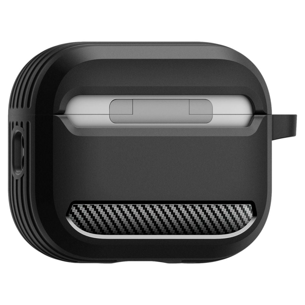 Spigen Rugged Armor dėklas AirPods 3 – juodas