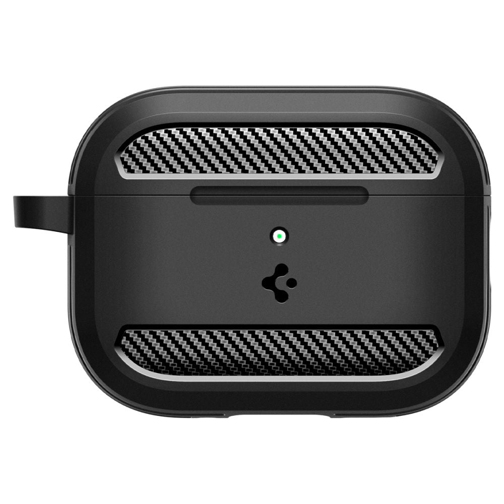 Spigen Rugged Armor dėklas AirPods 3 – juodas