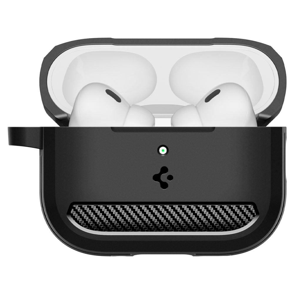 Spigen Rugged Armor dėklas AirPods 3 – juodas
