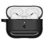 Spigen Rugged Armor dėklas AirPods 3 – juodas