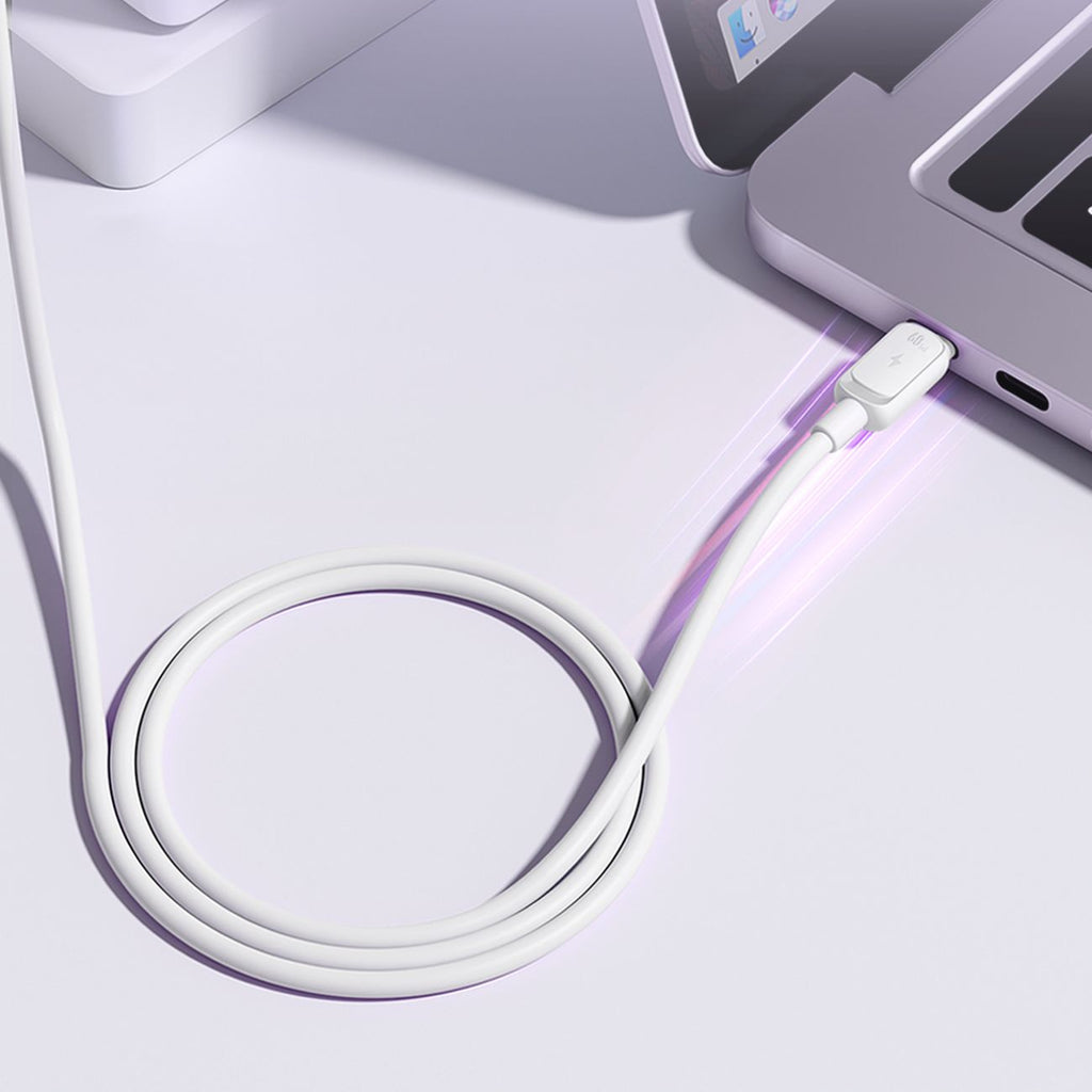 Joyroom Laidas S-A14 USB-C - USB-C 60W 1.2m baltas