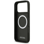 BMW M anglies linija ir logotipas MagSafe Dėklas, skirtas iPhone 17 Pro Max - Red