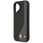 BMW M anglies logotipas MagSafe Dėklas, skirtas iPhone 17 - Black and Gray