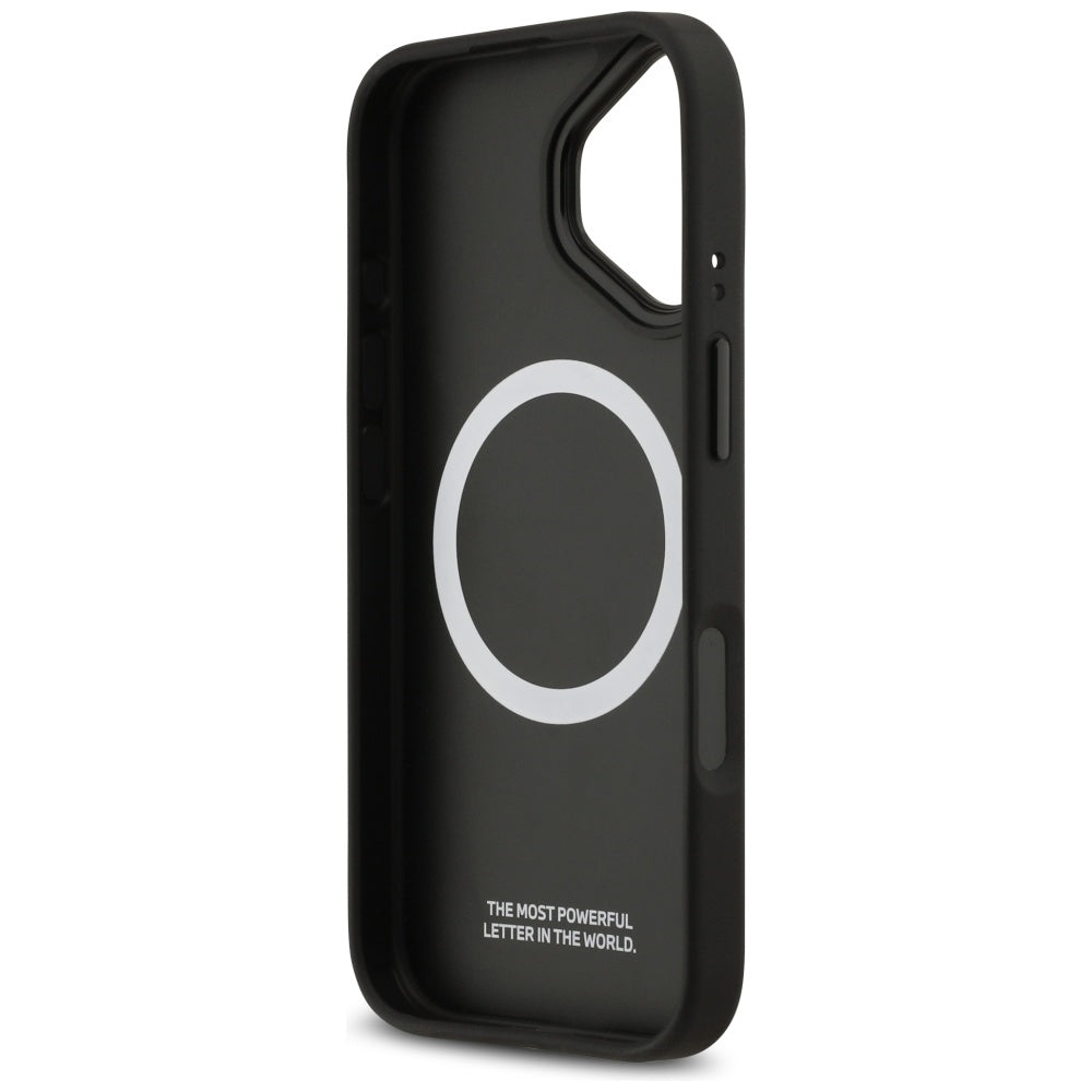BMW M anglies logotipas MagSafe Dėklas, skirtas iPhone 17 - Black and Gray