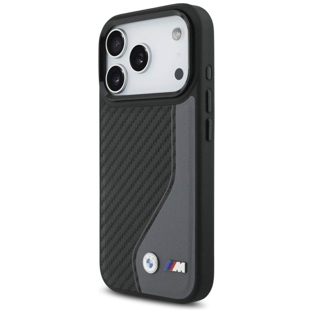 BMW M anglies logotipas MagSafe dėklas, skirtas iPhone 17 Pro - graphite