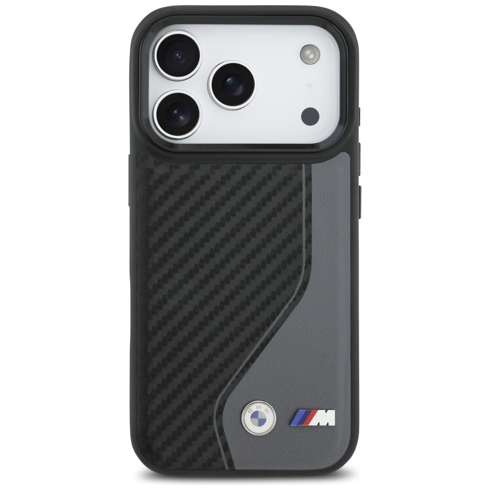 BMW M anglies logotipas MagSafe dėklas, skirtas iPhone 17 Pro - graphite