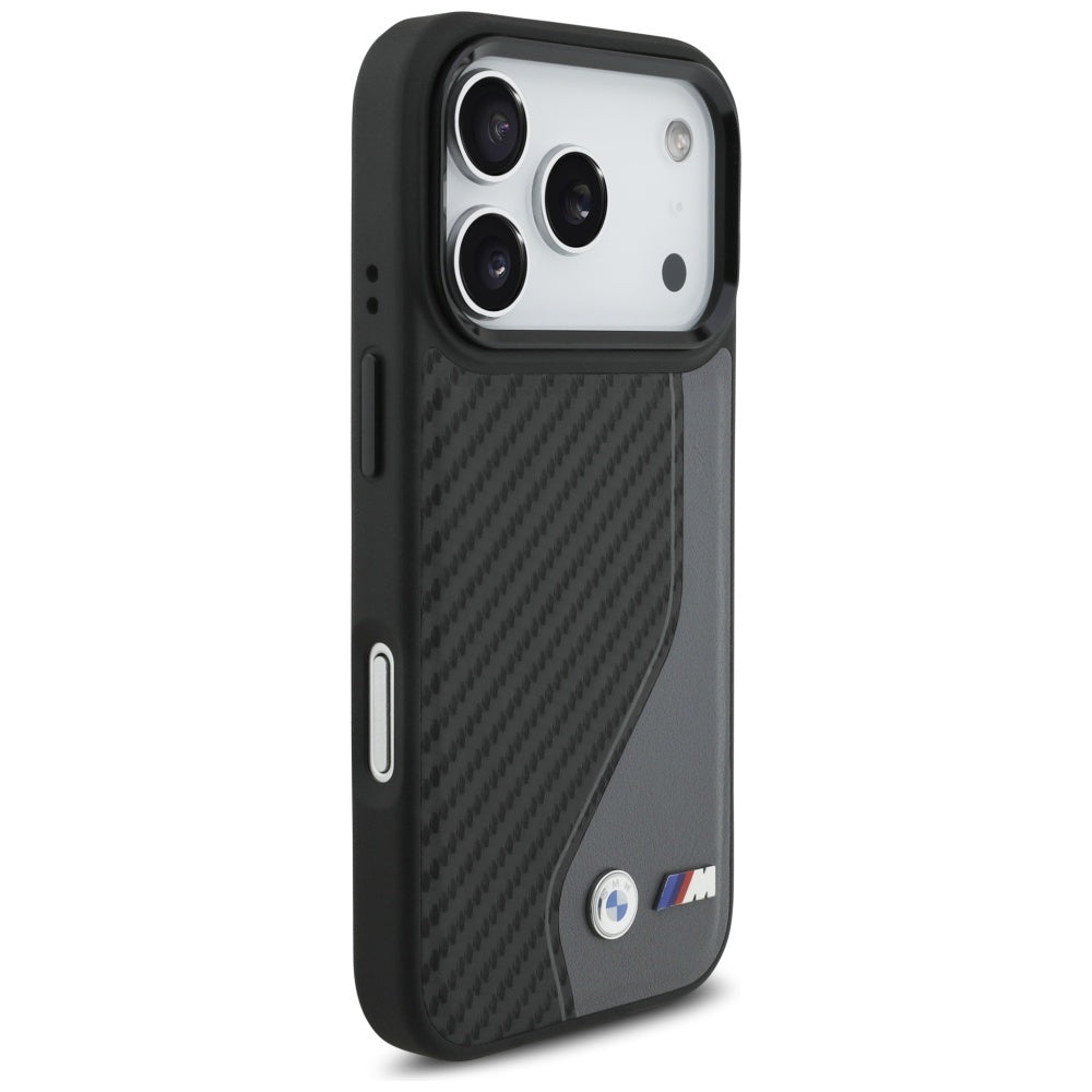BMW M anglies logotipas MagSafe dėklas, skirtas iPhone 17 Pro - graphite