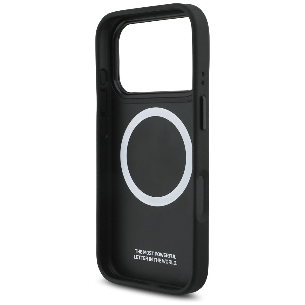 BMW M anglies logotipas MagSafe dėklas, skirtas iPhone 17 Pro - graphite