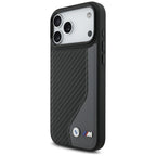 BMW M anglies logotipas MagSafe dėklas, skirtas iPhone 17 Pro Max - graphite