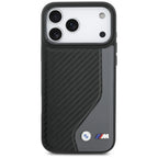BMW M anglies logotipas MagSafe dėklas, skirtas iPhone 17 Pro Max - graphite