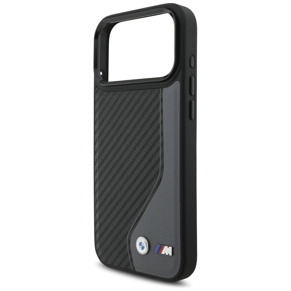 BMW M anglies logotipas MagSafe dėklas, skirtas iPhone 17 Pro Max - graphite
