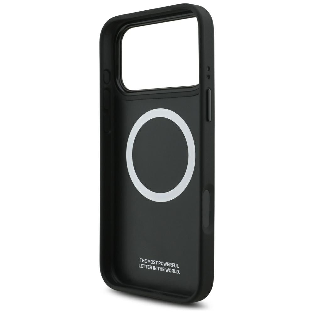 BMW M anglies logotipas MagSafe dėklas, skirtas iPhone 17 Pro Max - graphite