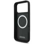 BMW M anglies logotipas MagSafe dėklas, skirtas iPhone 17 Pro Max - graphite