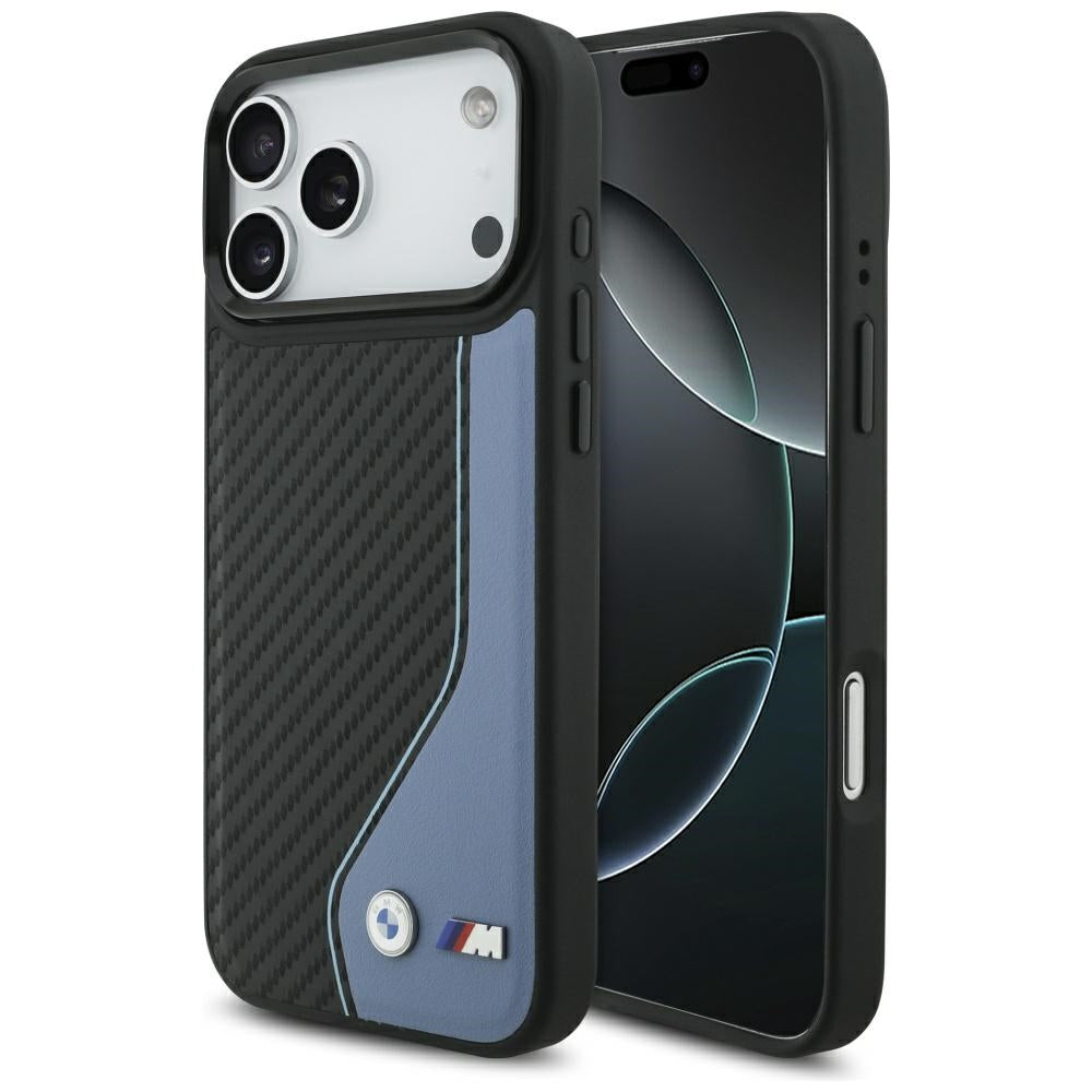 BMW M anglies logotipas MagSafe Dėklas, skirtas iPhone 17 Pro Max - Blue