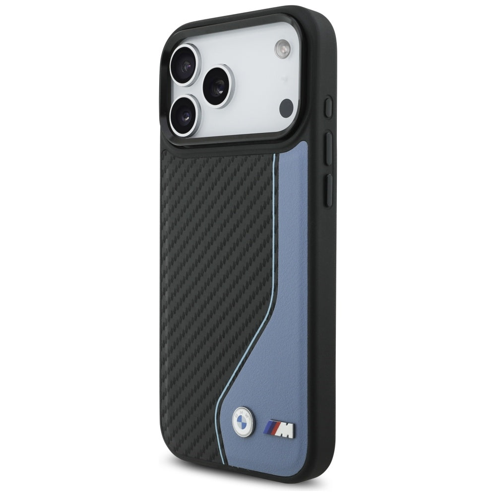 BMW M anglies logotipas MagSafe Dėklas, skirtas iPhone 17 Pro Max - Blue