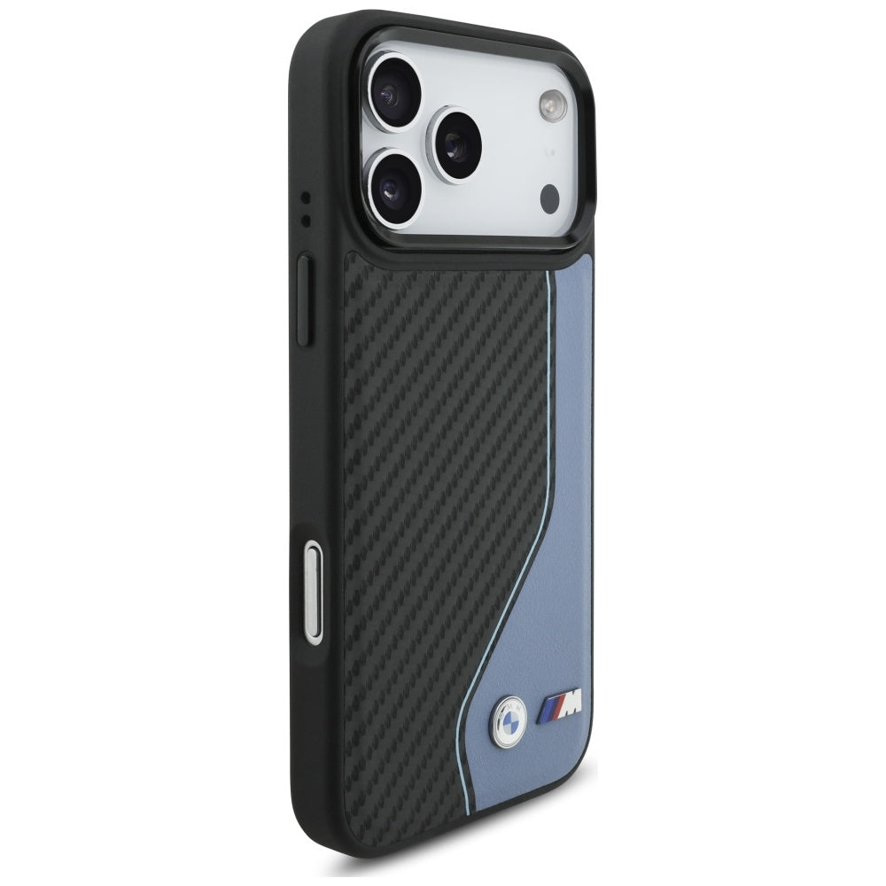BMW M anglies logotipas MagSafe Dėklas, skirtas iPhone 17 Pro Max - Blue