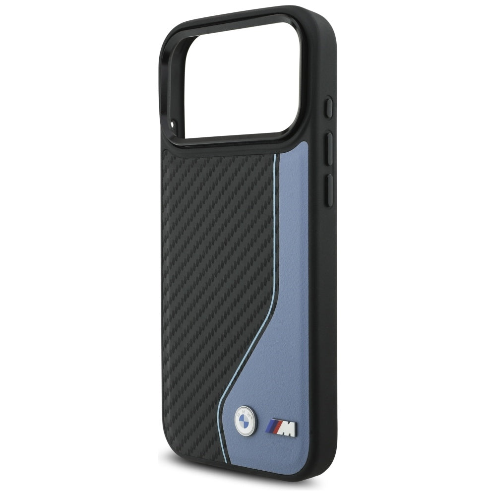BMW M anglies logotipas MagSafe Dėklas, skirtas iPhone 17 Pro Max - Blue