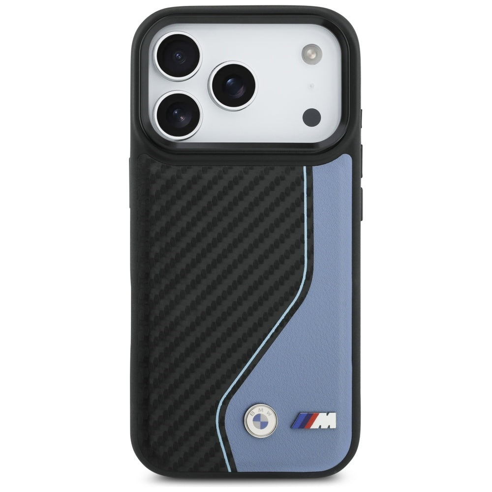BMW M anglies logotipas MagSafe Dėklas, skirtas iPhone 17 Pro - Blue