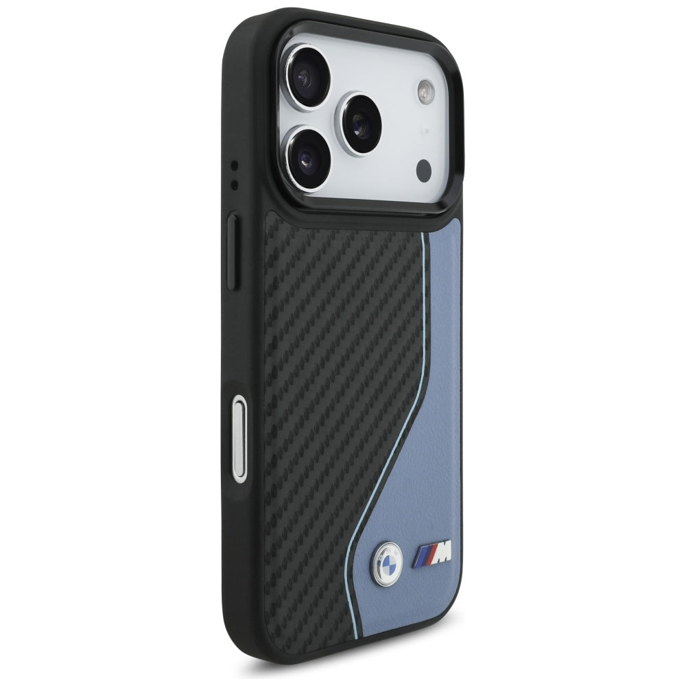 BMW M anglies logotipas MagSafe Dėklas, skirtas iPhone 17 Pro - Blue