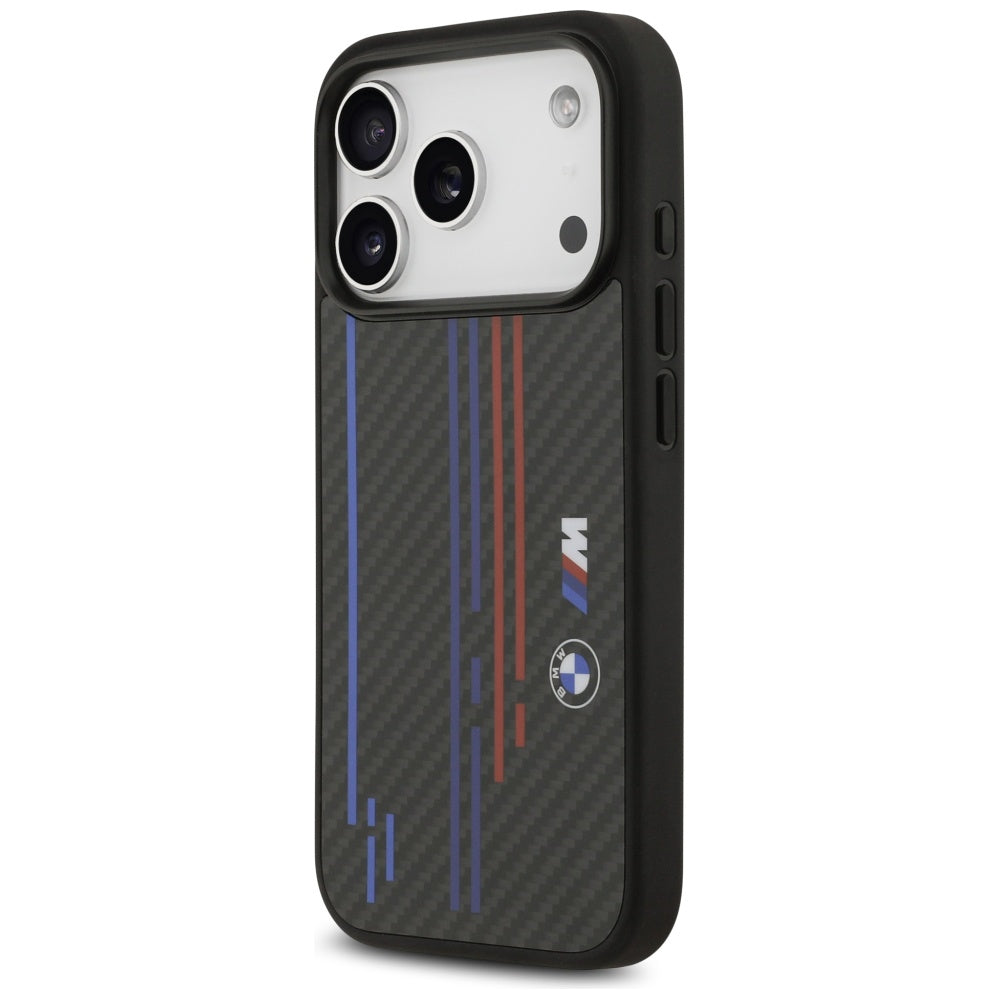 BMW M Kevlar MagSafe dėklas iPhone 17 Pro – juodas