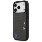 BMW M Kevlar MagSafe dėklas iPhone 17 Pro – juodas