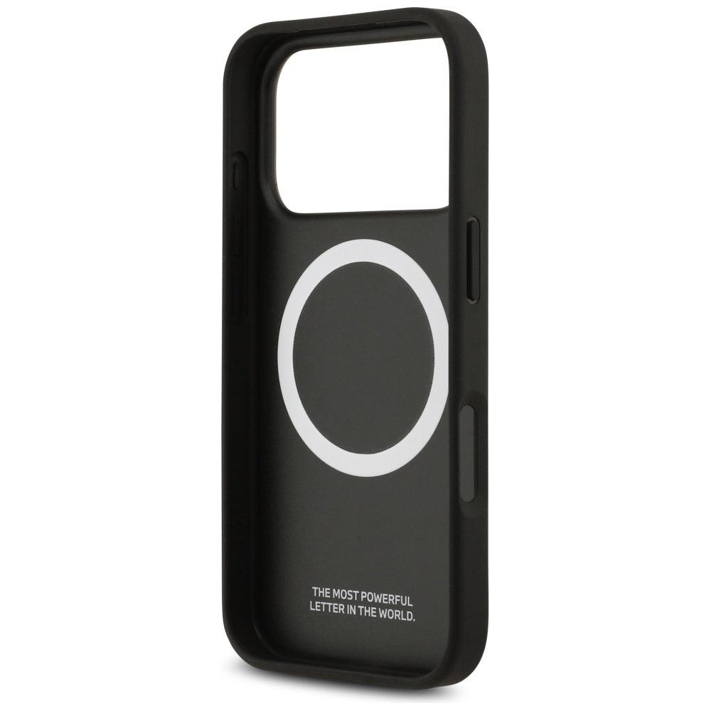 BMW M Kevlar MagSafe dėklas iPhone 17 Pro – juodas
