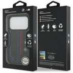BMW M Kevlar MagSafe dėklas iPhone 17 Pro – juodas