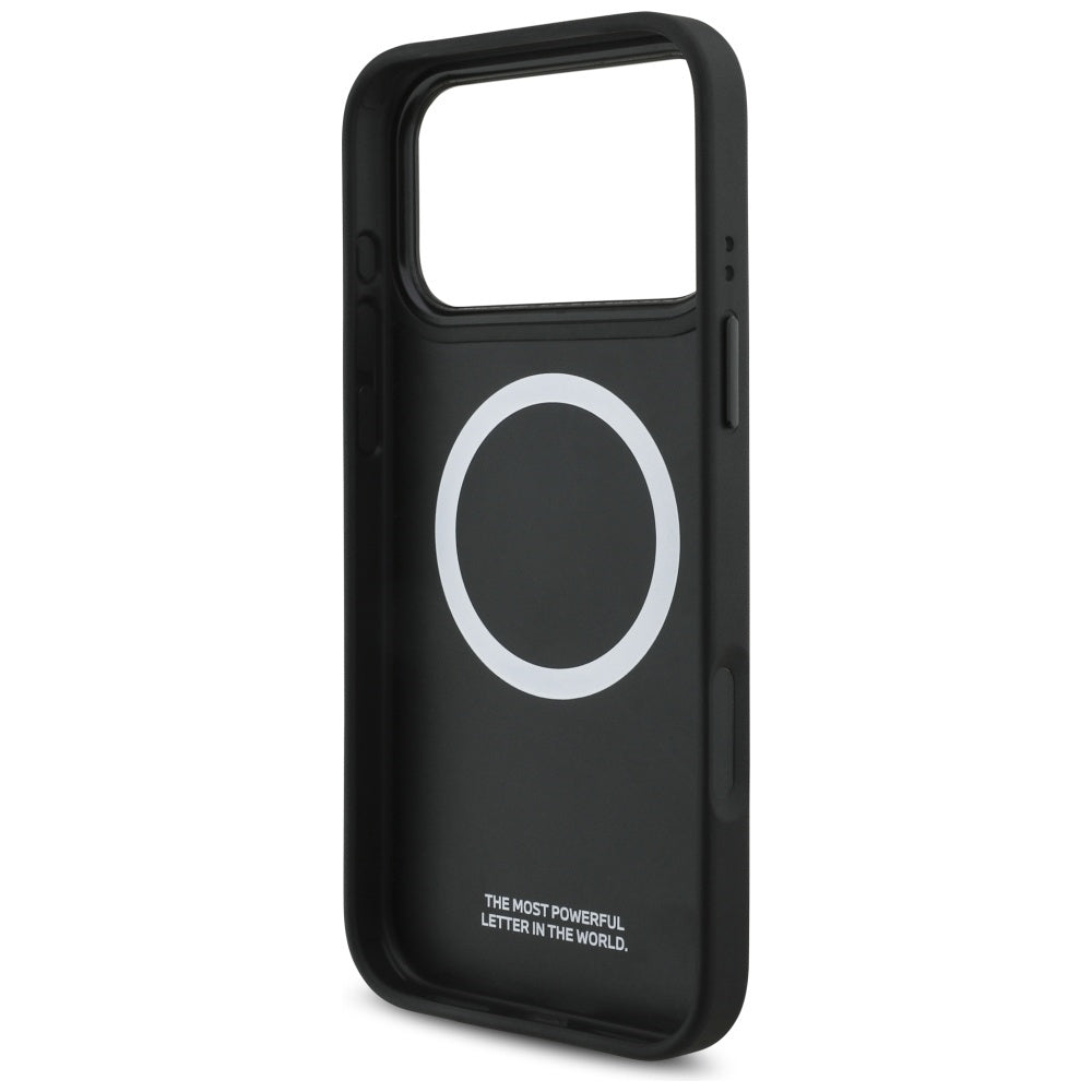 BMW M Quilted MagSafe dėklas iPhone 17 Pro Max – mėlynas