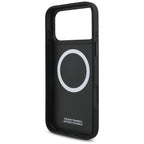 BMW M Quilted MagSafe dėklas iPhone 17 Pro Max – mėlynas