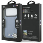 BMW M Quilted MagSafe dėklas iPhone 17 Pro Max – mėlynas
