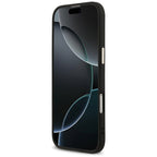 Guess 4G Didelis 4G Klasikinis logotipo dėklas, skirtas iPhone Air - Black and Gold
