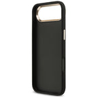 Guess 4G Didelis 4G Klasikinis logotipo dėklas, skirtas iPhone Air - Black and Gold