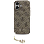 Guess MagSafe dėklas iPhone 17 – rudas
