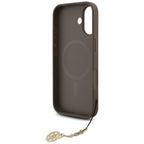 Guess MagSafe dėklas iPhone 17 – rudas