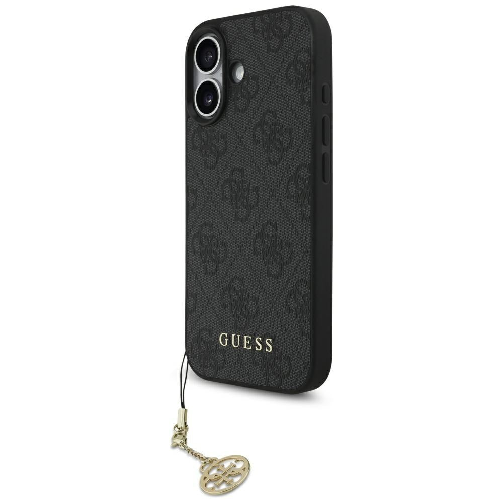 Guess 4G Charms MagSafe dėklas iPhone 17 – juodas -- iPhone 17