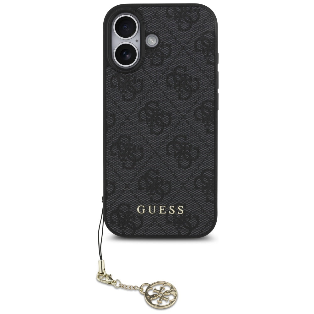 Guess 4G Charms MagSafe dėklas iPhone 17 – juodas -- iPhone 17
