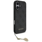Guess 4G Charms MagSafe dėklas iPhone 17 – juodas -- iPhone 17