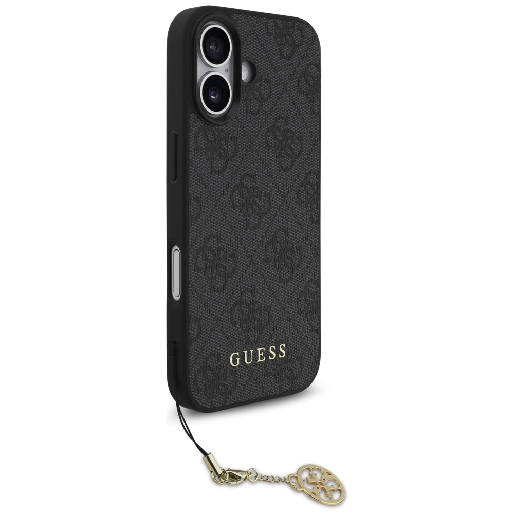 Guess 4G Charms MagSafe dėklas iPhone 17 – juodas -- iPhone 17