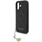 Guess 4G Charms MagSafe dėklas iPhone 17 – juodas -- iPhone 17