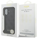 Guess 4G Charms MagSafe dėklas iPhone 17 – juodas -- iPhone 17