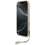 Guess 4G Charms MagSafe dėklas iPhone 17 Pro – rožinis