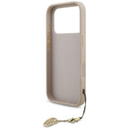 Guess 4G Charms MagSafe dėklas iPhone 17 Pro – rožinis