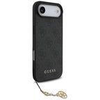 Guess 4G Charms MagSafe dėklas iPhone Air – juodas