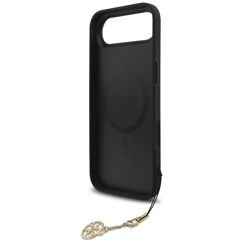 Guess 4G Charms MagSafe dėklas iPhone Air – juodas