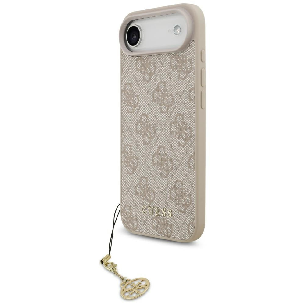 Guess 4G Charms Collection MagSafe Dėklas iPhone Air - rožinis