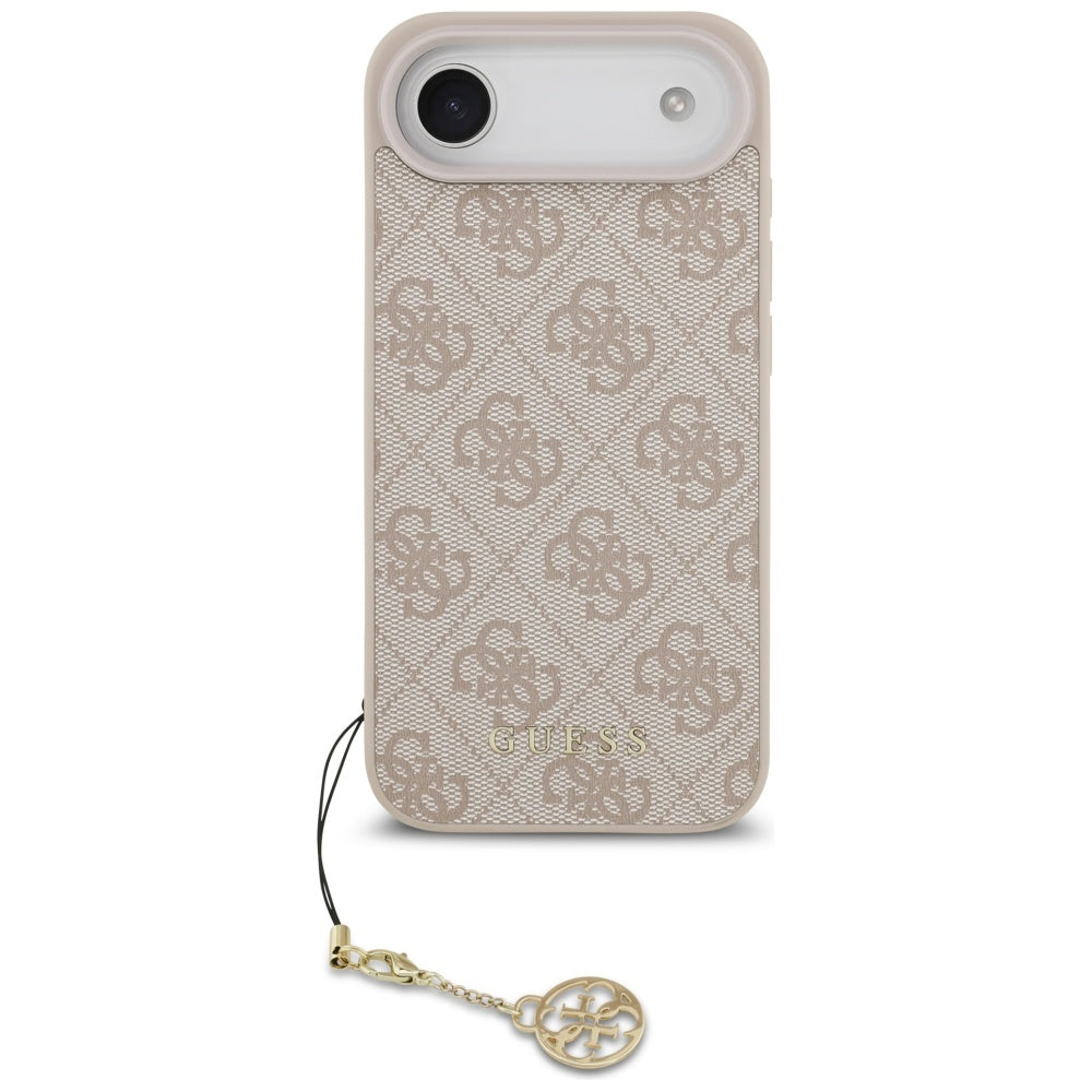 Guess 4G Charms Collection MagSafe Dėklas iPhone Air - rožinis