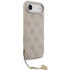 Guess 4G Charms Collection MagSafe Dėklas iPhone Air - rožinis